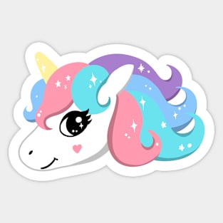 Dreamy Unicorn Sticker